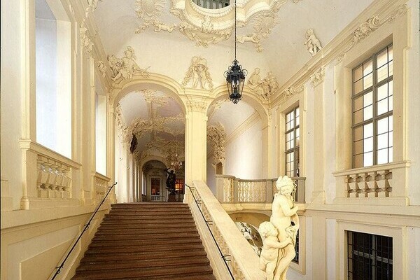 Schloss Rastatt, Treppenhaus Bildnachweis: Mit freundlicher Genhemigung der Staatlichen Schlsser und Grten Baden-Wrttemberg