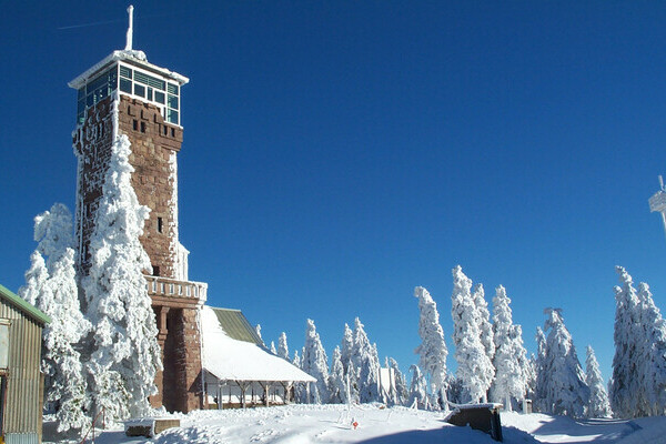 Hornisgrinde im Winterkleid Bildnachweis: Tourist-Information Seebach