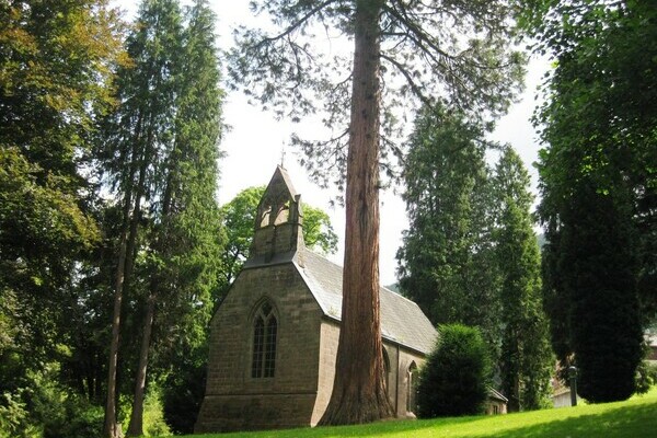 Kurpark Englische Kirche  Bildnachweis:  Touristik Bad Wildbad GmbH